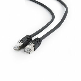 Патч корд Cablexpert PP6-3M/BK, FTP, категорія. 6, литий,  50u" штекер із фіксатором, 3 м, чорний, photo number 3