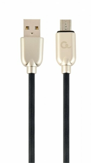 Кабель Cablexpert CC-USB2R-AMmBM-1M , USB 2.0 A-тато/Micro B-тато, 1,0 м., фото №2