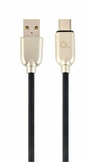Кабель Cablexpert CC-USB2R-AMCM-2M, преміум якість USB 2.0 A-тато/C-тато,2 м., фото №2