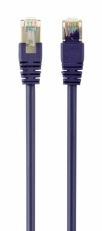 Патч корд Cablexpert PP6-1M/V, FTP, категорія. 6, литий,  50u" штекер із фіксатором, 1 м, фіолетовий, фото №2