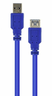 Подовжувач Cablexpert CCP-USB3-AMAF-10, преміум якість USB 3.0 A-тато/A-мама, 3.0 м., photo number 4
