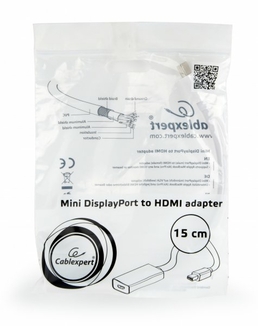 Адаптер-перехідник A-mDPM-HDMIF-02-W, Mini DisplayPort в HDMI, фото №3