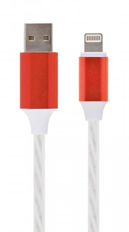 Кабель Cablexpert CC-USB-8PLED-1M, USB 2.0 А-папа/Lightning, 1.0 м., фото №4