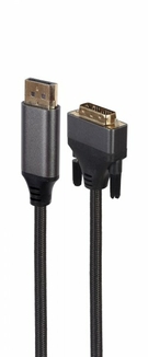 Кабель Cablexpert CC-DPM-DVIM-4K-6, DisplayPort вилка / DVI вилка, 1.8 м, фото №2