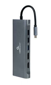 Адаптер Cablexpert A-CM-COMBO8-01, USB Type-C 8-в-1, фото №4