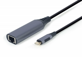 Адаптер Cablexpert A-USB3C-LAN-01, з  USB Type-C на Gigabit Ethernet, фото №2