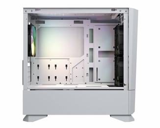 Корпус комп'ютерний Cougar MG140 AIR RGB (White), Ігровий, скляне вікно, білий, numer zdjęcia 8