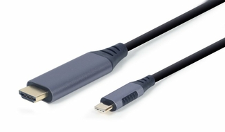 Кабель Cablexpert CC-USB3C-HDMI-01-6, USB-C на HDMI, 1.8м, numer zdjęcia 2