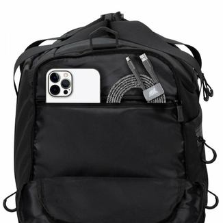 Дорожня сумка 5331 (Black), 35 л, чорна, фото №8