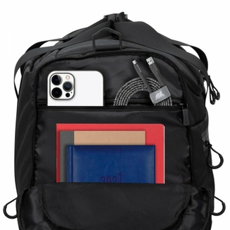 Дорожня сумка 5331 (Black), 35 л, чорна, numer zdjęcia 9