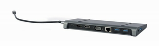 Адаптер Cablexpert A-CM-COMBO9-02, USB Type-C 9-в-1, фото №5