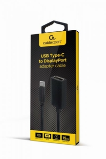 Адаптер-перехідник USB Type-C на DisplayPort Cablexpert A-CM-DPF-02, фото №4