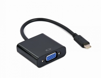 Адаптер-перехідник Cablexpert A-CM-VGAF-01 USB Type-C на VGA / Full HD@60Hz, фото №2