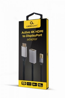 Адаптер-перехідник HDMI на DisplayPort Cablexpert A-HDMIM-DPF-02, photo number 4