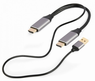 кабель-перехідник HDMI на DisplayPort Cablexpert A-HDMIM-DPM-01, 2м, фото №3