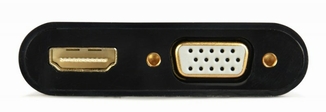 Адаптер-перехідник HDMI на HDMI/VGA Cablexpert A-HDMIM-HDMIFVGAF-01, numer zdjęcia 5
