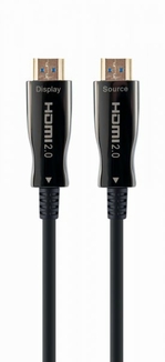 Кабель Cablexpert CCBP-HDMI-AOC-10M-02, HDMI V.2.0, вилка/вилка, з позолоченими контактами, 10 м, numer zdjęcia 2