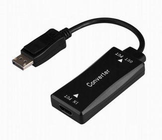 Адаптер-перехідник HDMI на DisplayPort Cablexpert A-HDMIF30-DPM-01, photo number 2
