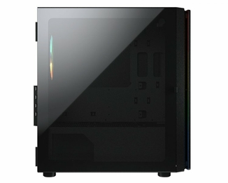 Корпус комп'ютерний Cougar Purity RGB (Black), Ігровий, скляне вікно, чорний, фото №7