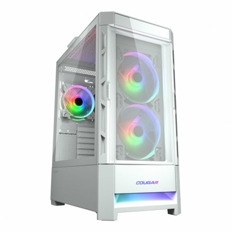Корпус комп'ютерний Cougar DUOFACE RGB (White), Ігровий, скляне вікно, білий, фото №9