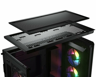 Корпус комп'ютерний Cougar Airface Pro RGB, ігровий, 3*140mm ARGB, 1*120mm ARGB, чорний, фото №7