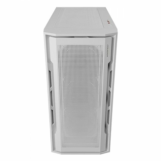 Корпус Cougar UNIFACE White, ігровий, 2*120mm вентилятори передвстановлені, ATX/mATX/mini-ITX, Type C x 1, USB3.0 x 2, Audio x1, скляне вікно, білий, фото №4