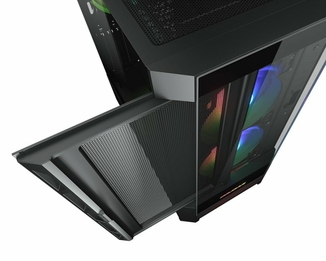 Корпус комп'ютерний Cougar Duoface RGB, ігровий, 2*140mm, 1*120mm ARGB вентилятори, скляне вікно, numer zdjęcia 5