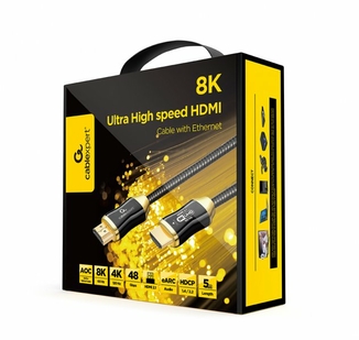 Кабель Cablexpert CCBP-HDMI8K-AOC-5M, HDMI V.2.1, вилка/вилка, з позолоченими контактами, 5 м, фото №4