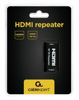 Адаптер (повторювач) Cablexpert DRP-HDMI-02, HDMI "мама" 19 пін /HDMI  "мама" 19 пін, numer zdjęcia 4