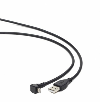Кабель Cablexpert CCP-mUSB2-AMBM90-6, USB 2.0 A-тато/Micro B-тато, 1.8 м., numer zdjęcia 3