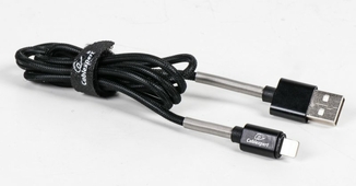 Кабель Cablexpert CCPB-L-USB-06BK, USB 2.0 А-тато/Lightning, 1.0 м., фото №3