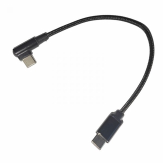 Кабель кутовий Cablexpert CC-USB2-CMCML-0.2M, USB 2.0 С-тато/С-тато, 0.2 м., numer zdjęcia 3