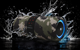 Колонка REAL-EL X-733 camo (24Вт, Bluetooth, USB, AUX, 3600мА*час), фото №10