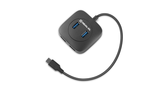 USB концентратор REAL-EL CQ-407, Type-C, 4 порта USB 3.0, чорний, numer zdjęcia 7