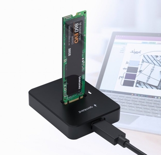 Док-станція для жорстких дисків USB Type-C Gembird DD-U3M2 M.2 SATA & NVME SSD, numer zdjęcia 3