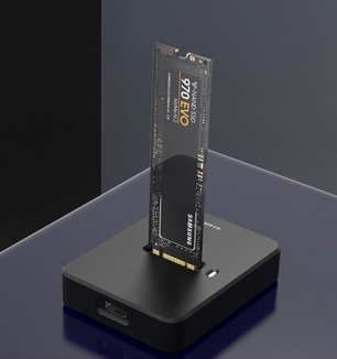 Док-станція для жорстких дисків USB Type-C Gembird DD-U3M2 M.2 SATA & NVME SSD, numer zdjęcia 5