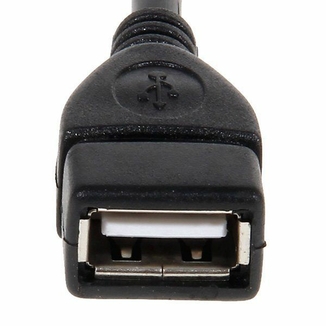 OTG mini USB (папа) - USB (мама) On-The-Go Host, фото №5