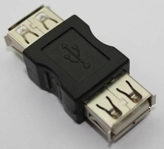 Переходник USB-мама - USB-мама (A-A), фото №4