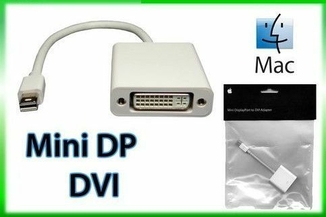 Macbook переходник Mini Displayport - DVI, фото №2