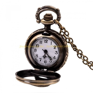 Ожерелье или карманные ретро часы - Орел, фото №5