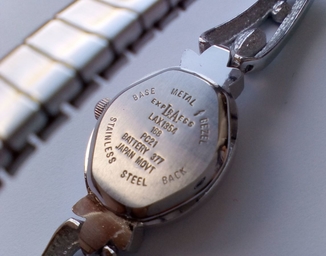 L.A. Express винтажные часы LAX1354 механизм Japan, фото №8