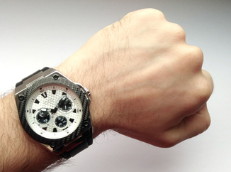 Guess мужские часы из США 4 циферблата дата день недели 24-формат, фото №10