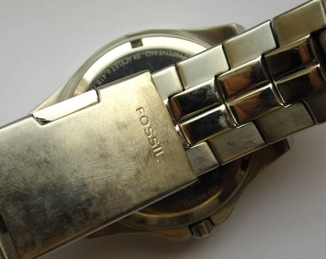 Fossil Special Edition мужские часы из США WR330ft дата сталь, numer zdjęcia 9
