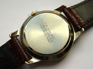 Peugeot часы из США с датой механизм Japan Miyota ремешок кожа, фото №9