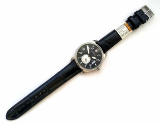 Wenger Swiss швейцарские мужские часы кожа дата WR100M сталь, photo number 3