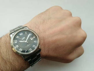 Lee мужские часы из США с датой Water Resist 100ft мех. Japan SII, фото №8