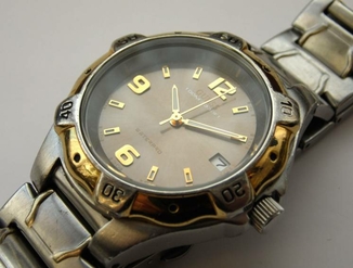 Guess Waterpro мужские часы из США с датой и поворотным безелем, фото №7