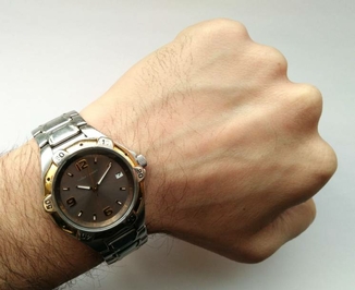 Guess Waterpro мужские часы из США с датой и поворотным безелем, фото №9