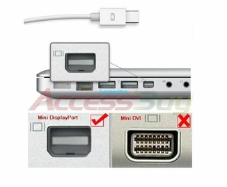 Mini DisplayPort - VGA адаптер для Apple MacBook, фото №5
