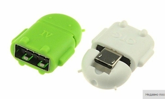 Переходник - micro-USB (папа) => USB (мама) OTG, фото №7